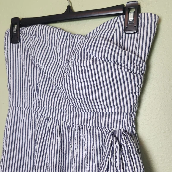 Judith. March Seersucker Dress Size Small - Picture 3 of 8